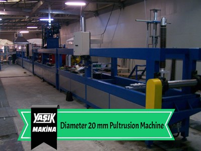 Diameter 20 mm Pultrusion Machine