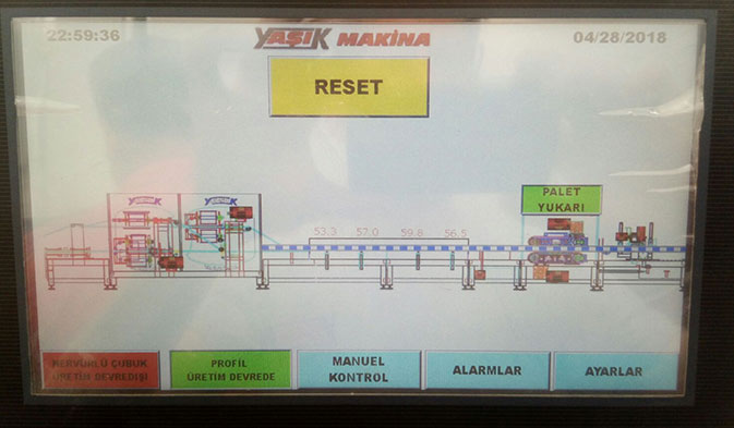 Nervürlü kompozit çubuk kesme makinesi 11